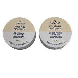 Essence My Skin Perfector Loose Fixing Powder Fair Lot of 2